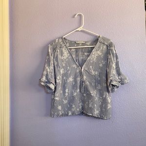 Abercrombie Floral Blouse